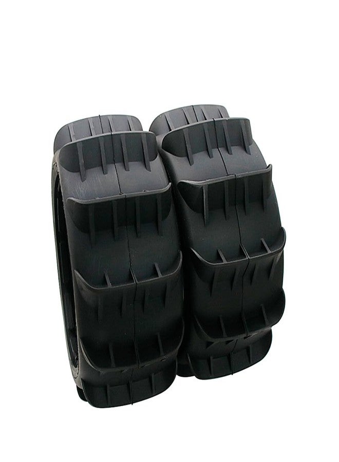 FLMLF Sand Wheel Tire Skin Set Universal Front Rear Tyre for 1/5 HPI ROFUN ROVAN KM Baja 5B 5T 5SC SS Kraton 8s Losi DBXL-E 2.0 - Image 3